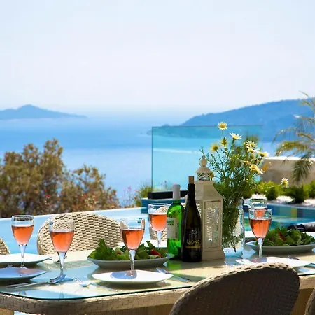 Sleeps 8 Pool Air Con Wifi Kalkan